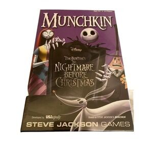 Munchkin Tim Burton's The Nightmare before Christmas  NEW SEALED
